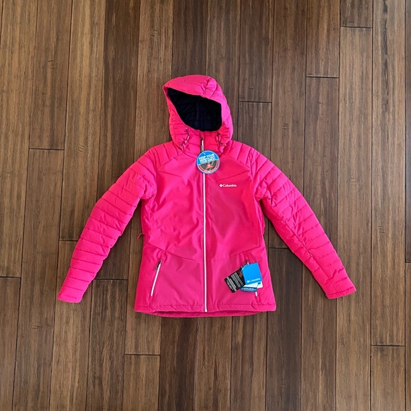 🆕 HARD TO FIND‼️ Pink Columbia Whistler Peak Jacket size Small - Picture 2 of 16